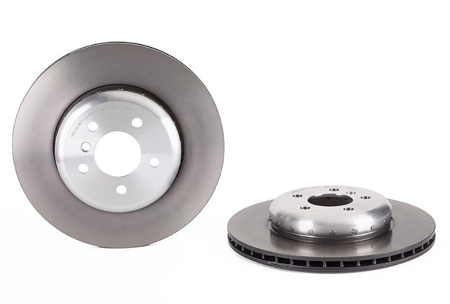 Brembo Brake Pads and Rotors Kit - Front and Rear (348mm/345mm) (Low-Met)